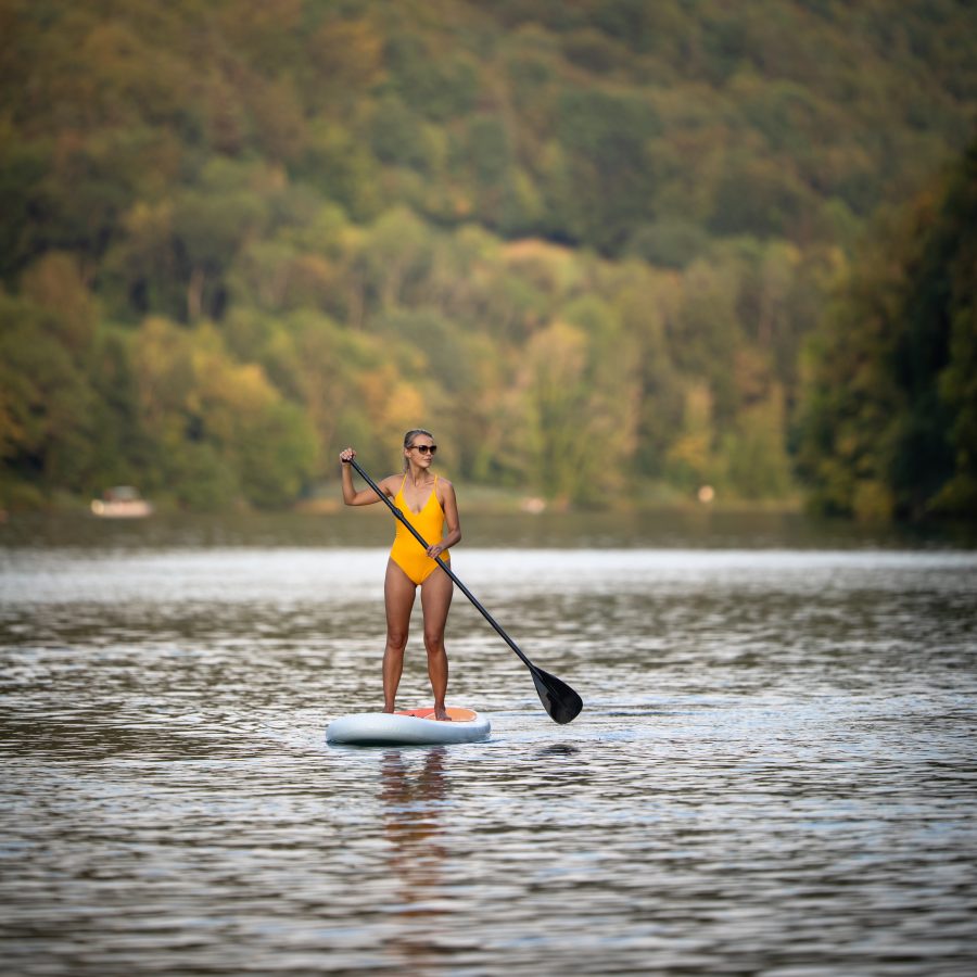 Sup,Stand,Up,Paddle,Board,Concept,-,Pretty,,Young,Woman